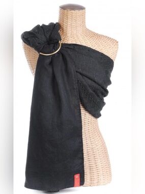 Sakura Bloom Ring Sling Eyelet Collection - Black